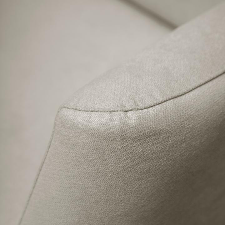 Sillón reclinable tapizado en tela LÚA