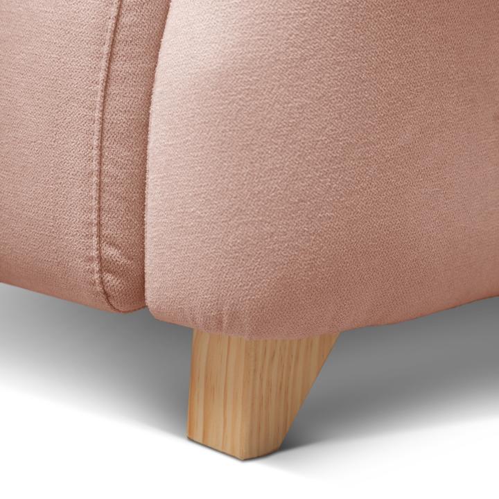 Sillón reclinable tapizado en tela LÚA