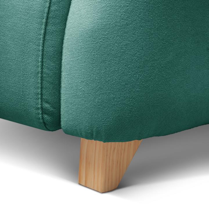 Sillón reclinable tapizado en tela LÚA