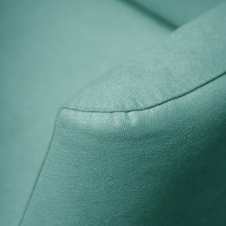 Sillón reclinable tapizado en tela LÚA