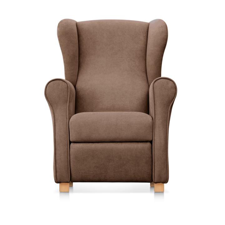 Sillón reclinable tapizado IRENE