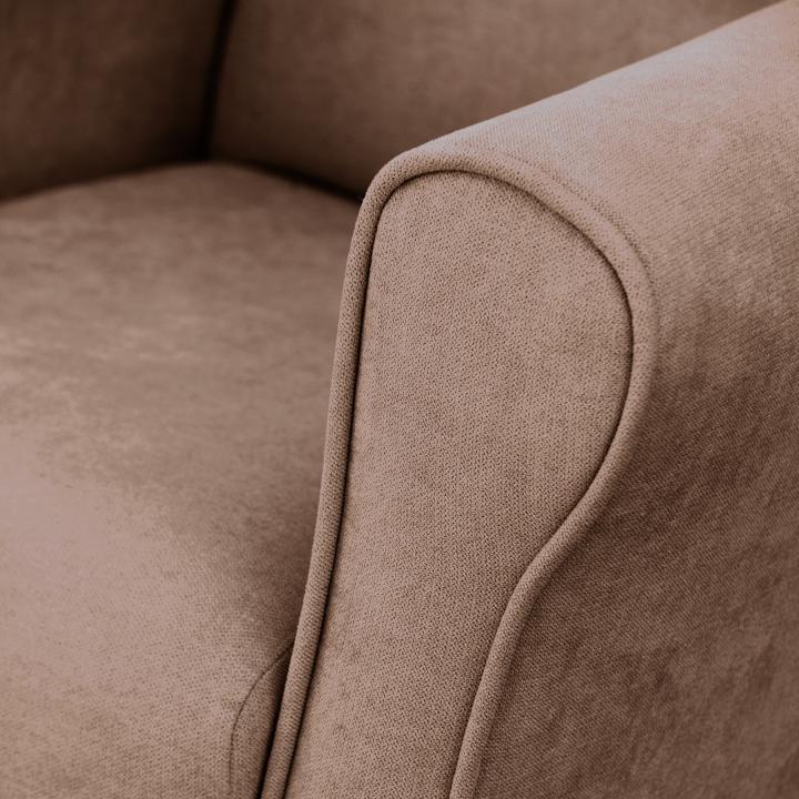 Sillón reclinable tapizado IRENE