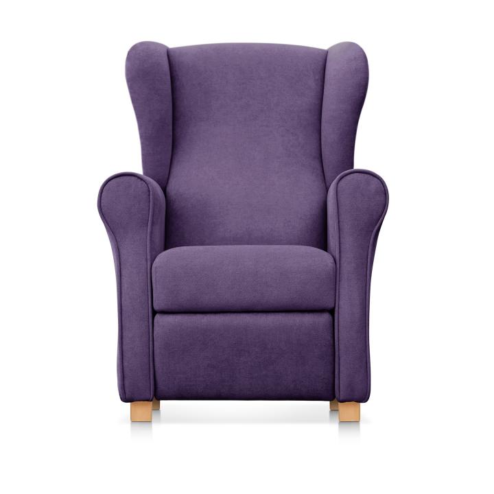 Sillón reclinable tapizado IRENE
