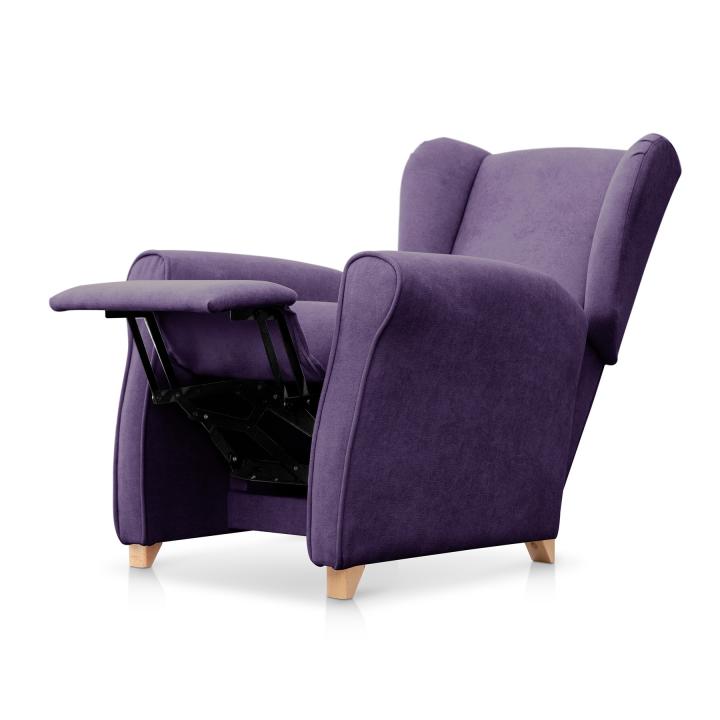 Sillón reclinable tapizado IRENE