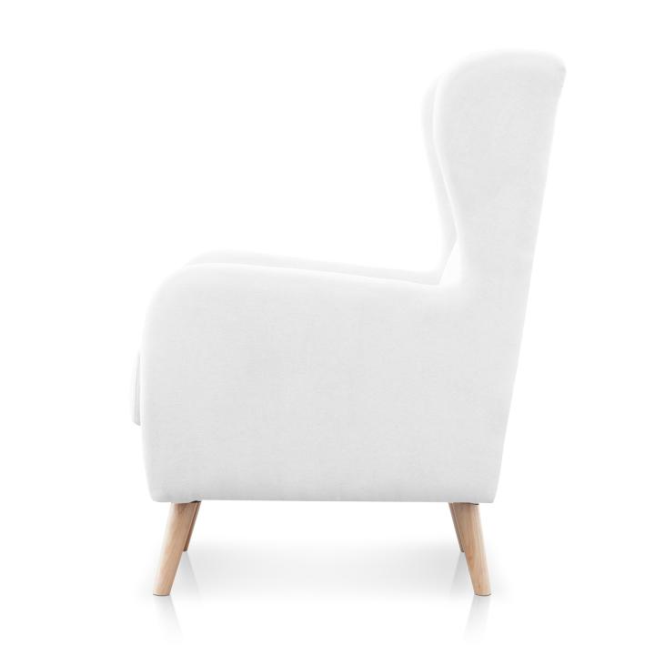 Sillón orejero tapizado NAREX