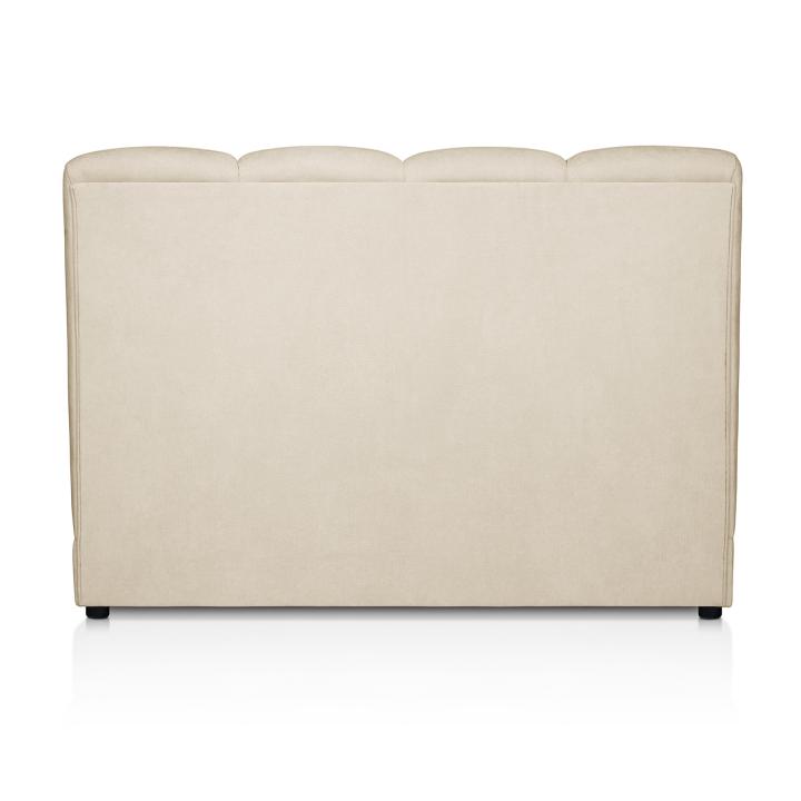 Sofá modular tapizado en tela NIEMEN