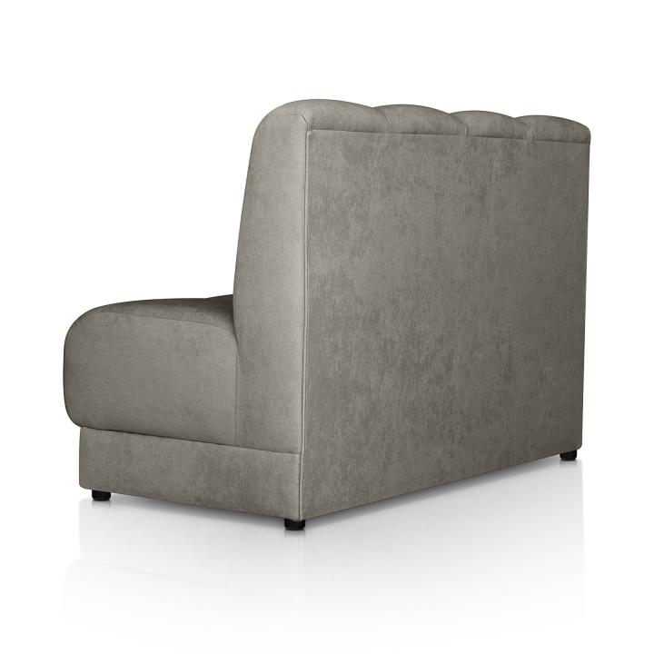 Sofá modular tapizado en tela NIEMEN