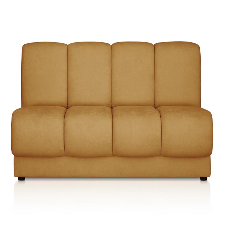 Sofá modular tapizado en tela NIEMEN