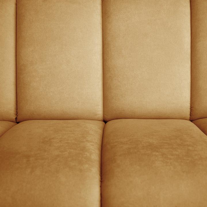 Sofá modular tapizado en tela NIEMEN