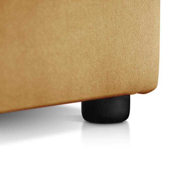 Sofá modular tapizado en tela NIEMEN