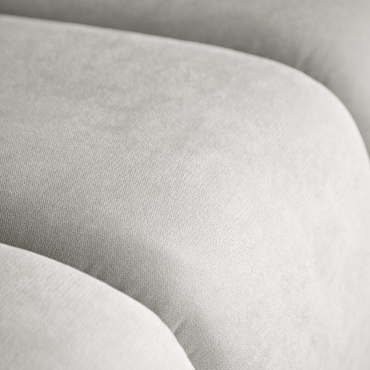 Sofá modular tapizado en tela NIEMEN
