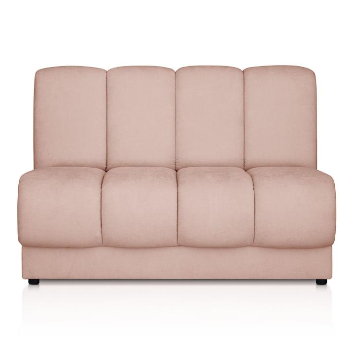 Sofá modular tapizado en tela NIEMEN