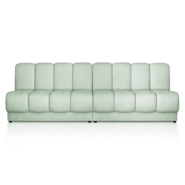 Sofá modular tapizado en tela NIEMEN