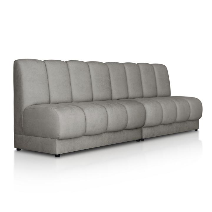 Sofá modular tapizado en tela NIEMEN