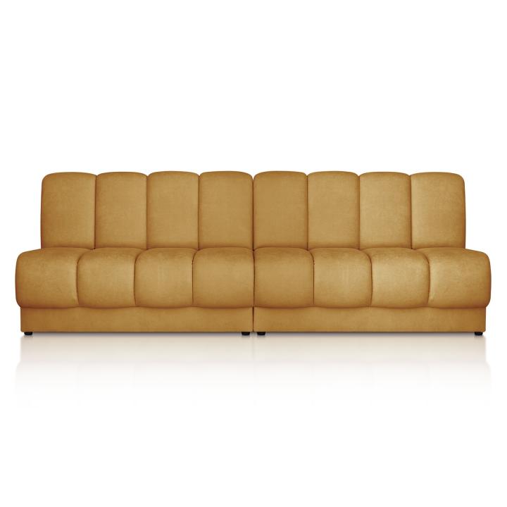 Sofá modular tapizado en tela NIEMEN