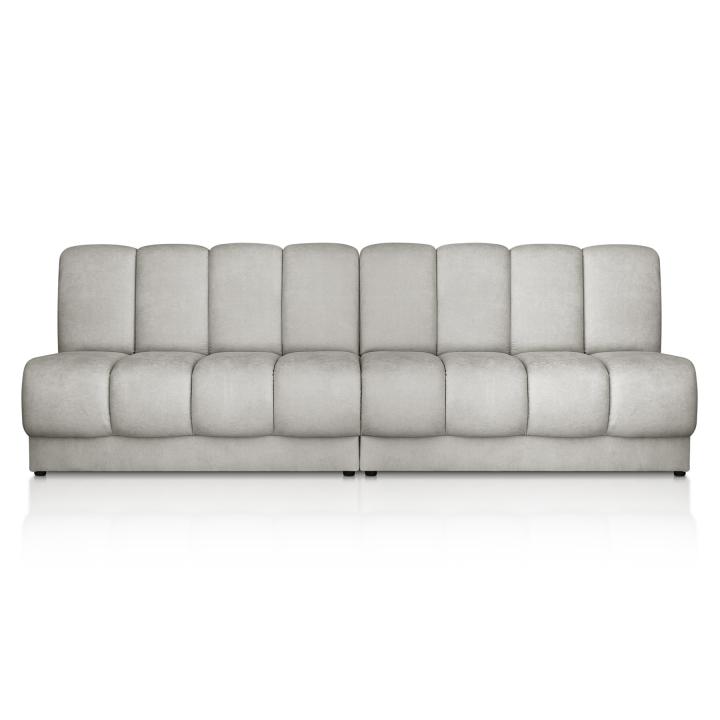 Sofá modular tapizado en tela NIEMEN