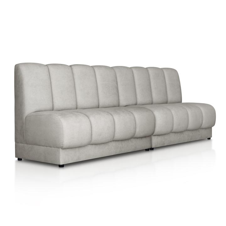 Sofá modular tapizado en tela NIEMEN