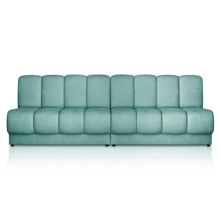 Sofá modular tapizado en tela NIEMEN