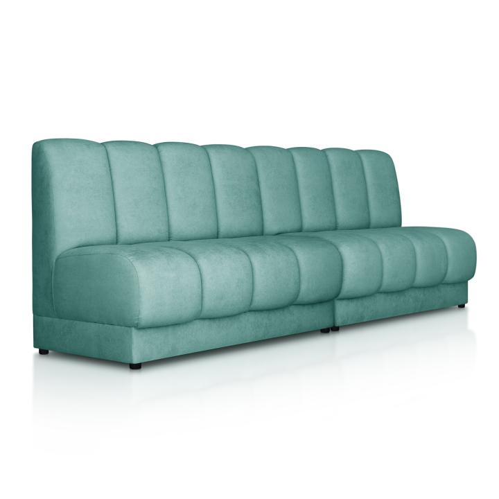 Sofá modular tapizado en tela NIEMEN