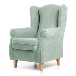 Sillón orejero tapizado IRENE