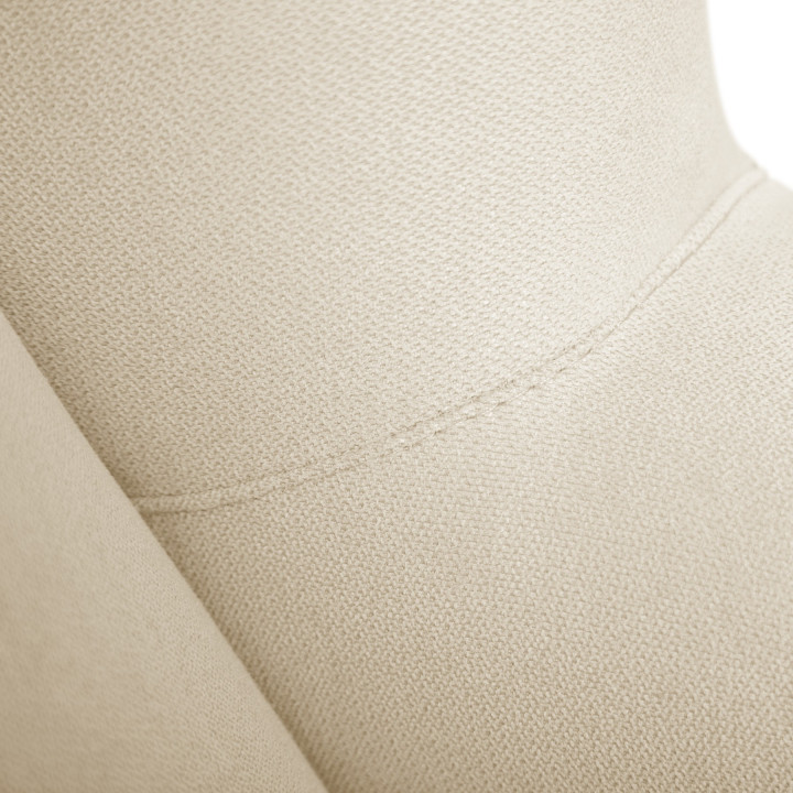 Sillón orejero grande XXL grande modelo Irene tapizado en tela anti manchas