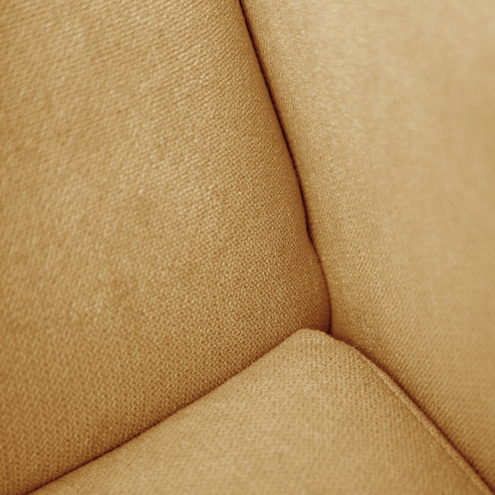 Sillón orejero grande XXL grande modelo Irene tapizado en tela anti manchas