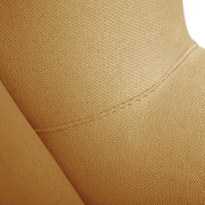 Sillón orejero grande XXL grande modelo Irene tapizado en tela anti manchas