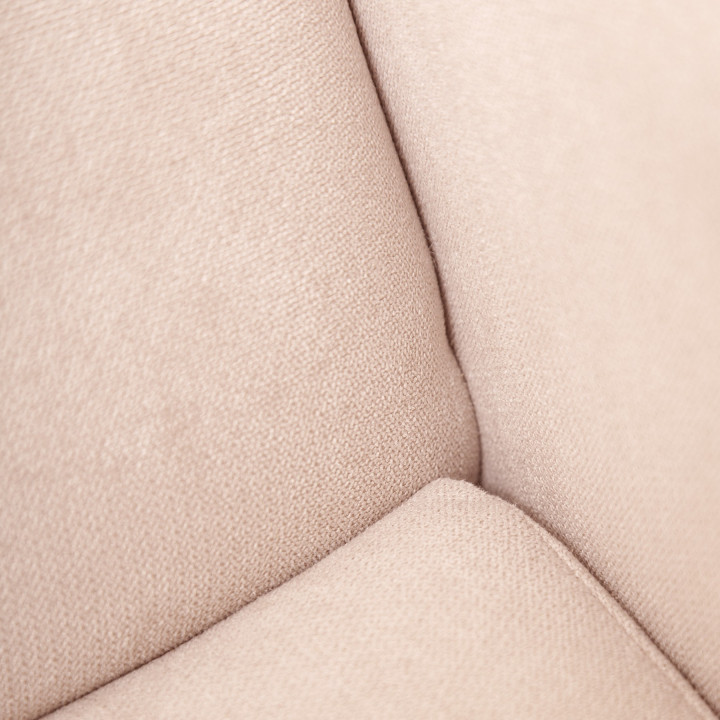 Sillón orejero grande XXL grande modelo Irene tapizado en tela anti manchas