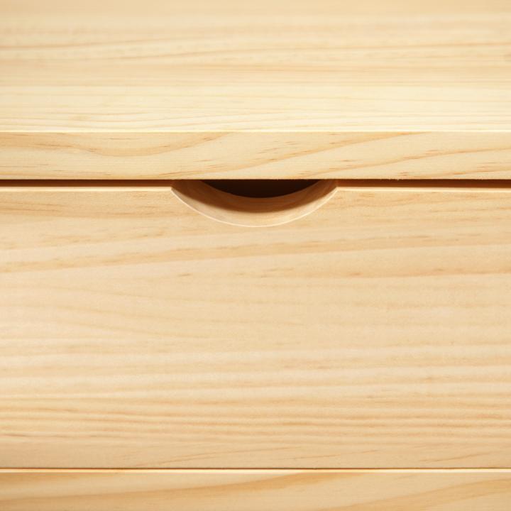 Mesita de noche nórdica con cajón HARALD
