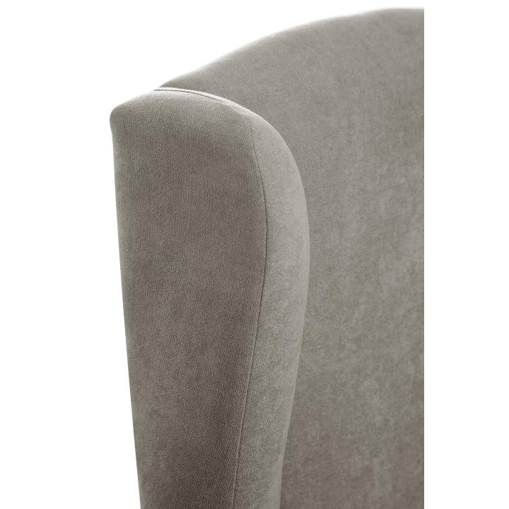 Sillón orejero tapizado CARLA