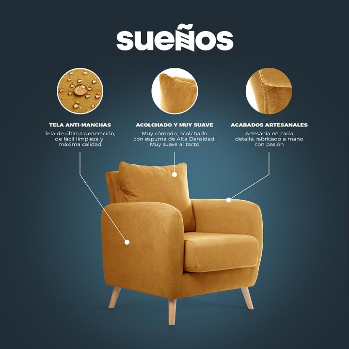 Butaca tapizada CÍES