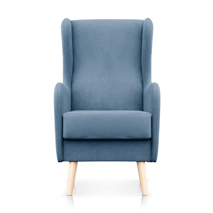 Sillón orejero tapizado NAREX