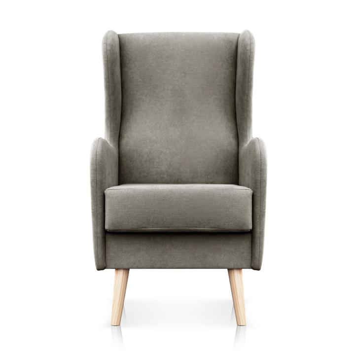 Sillón orejero tapizado NAREX