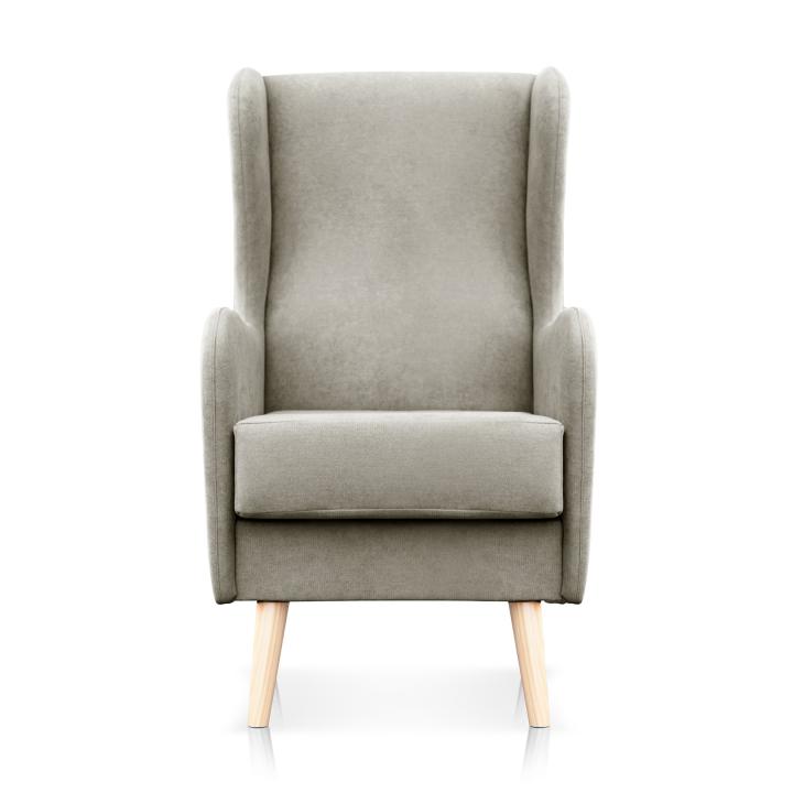 Sillón orejero tapizado NAREX
