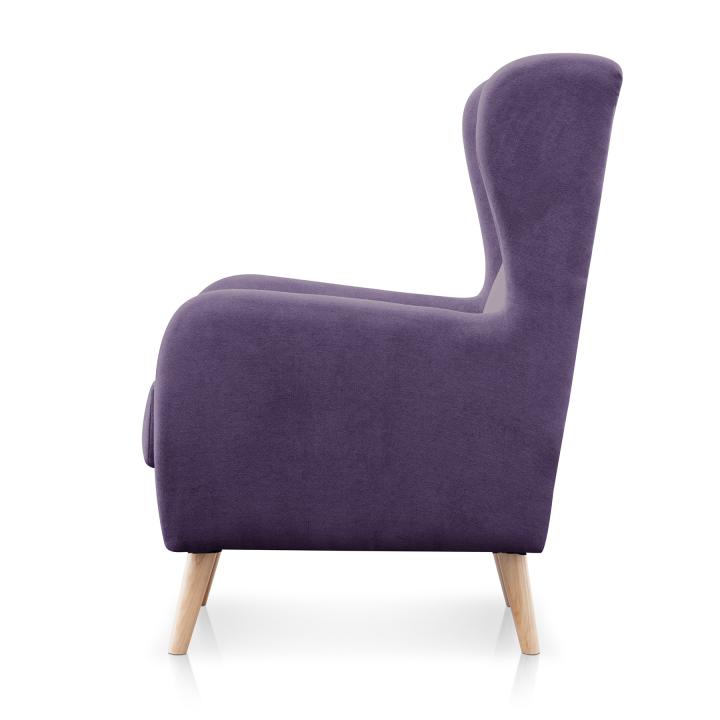Sillón orejero tapizado NAREX
