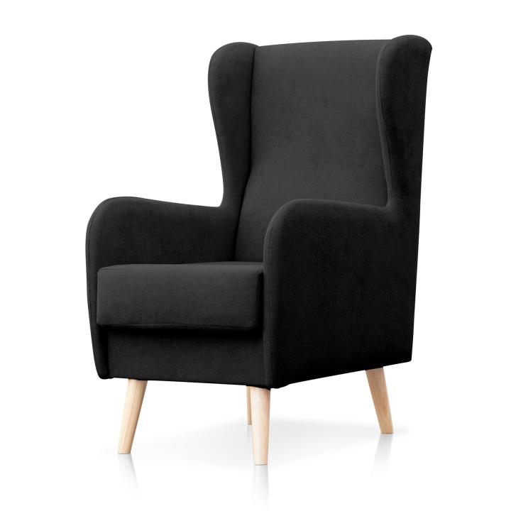 Sillón orejero tapizado NAREX