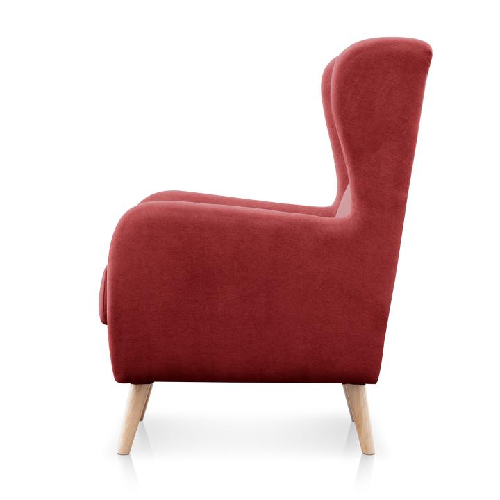 Sillón orejero tapizado NAREX