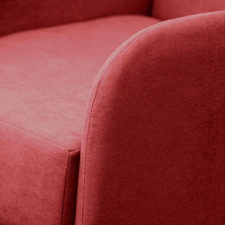 Sillón orejero tapizado NAREX