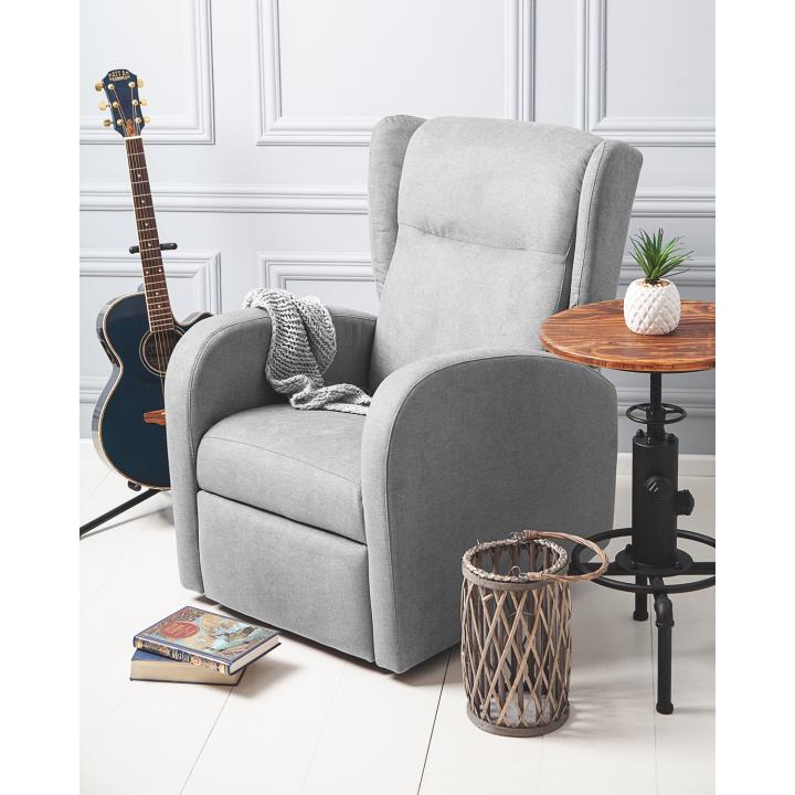 Sillón reclinable tapizado HOME