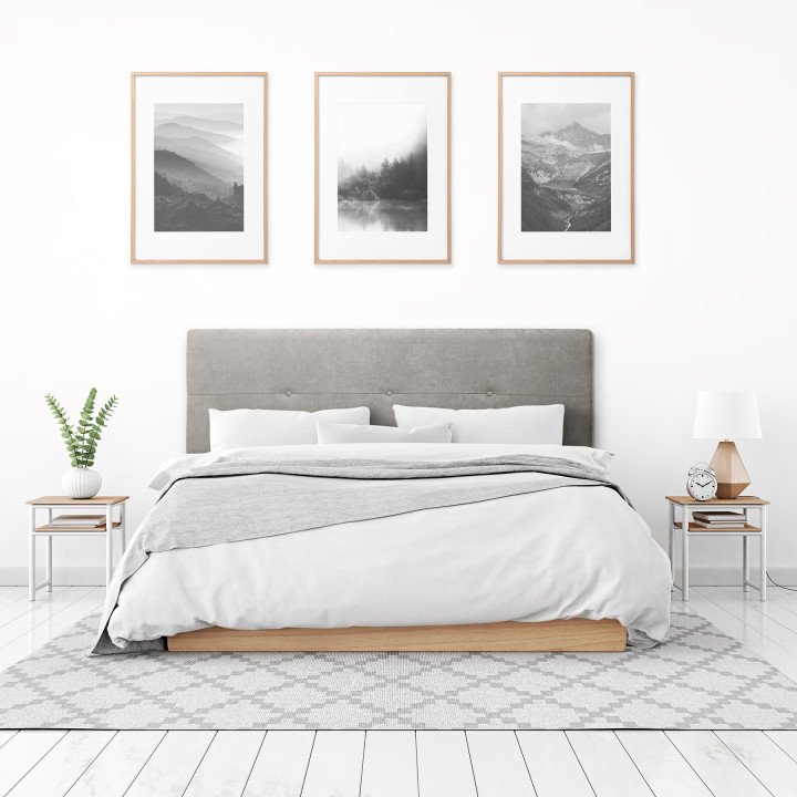 Cabecero de cama tapizado JAZMÍN 