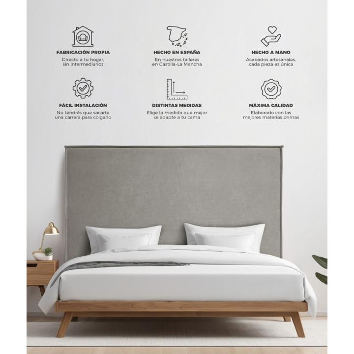 Cabecero de cama tapizado LIVERPOOL