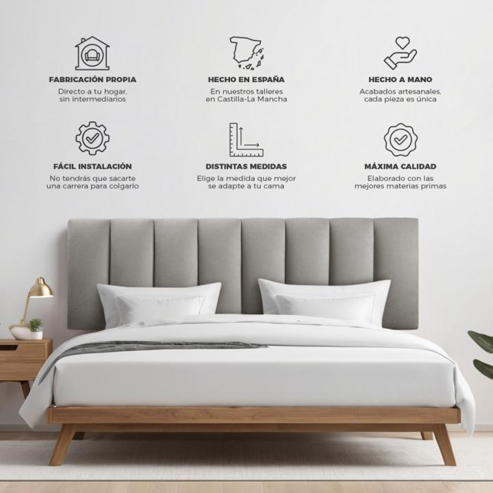 Cabecero de cama tapizado BELGRADO