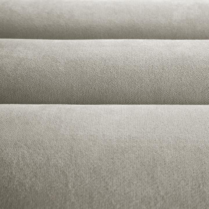 Cabecero de cama tapizado con patas de madera DEVA