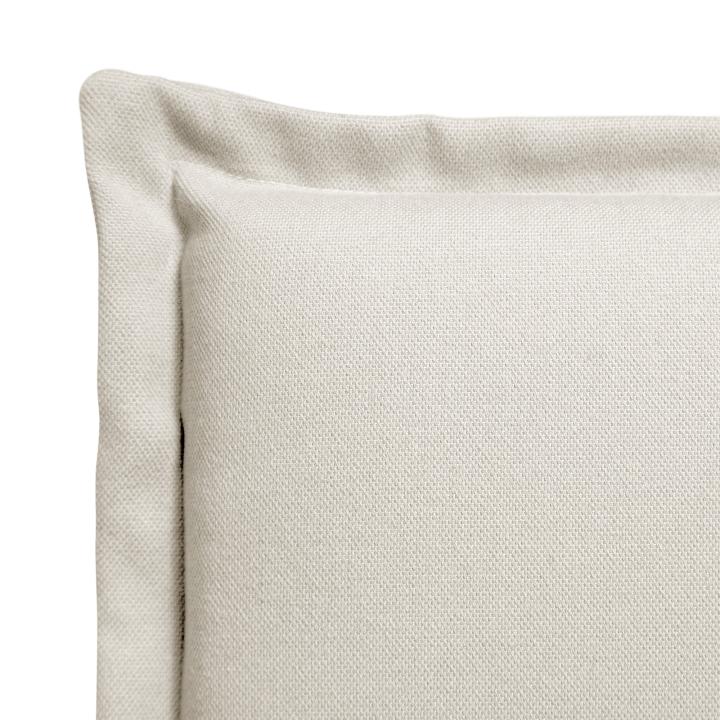 Cabecero de cama tapizado en lino reciclado SAELICES
