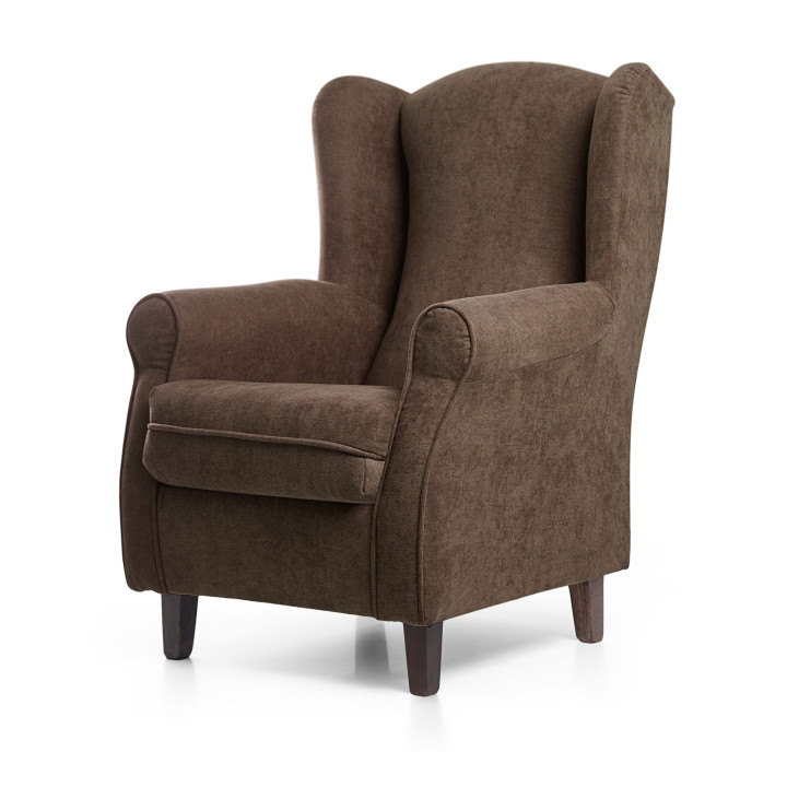 Sillón orejero tapizado IRENE