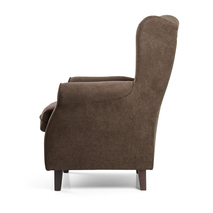 Sillón orejero tapizado IRENE