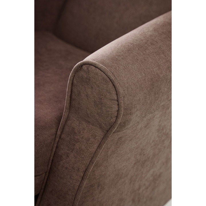 Sillón orejero tapizado IRENE