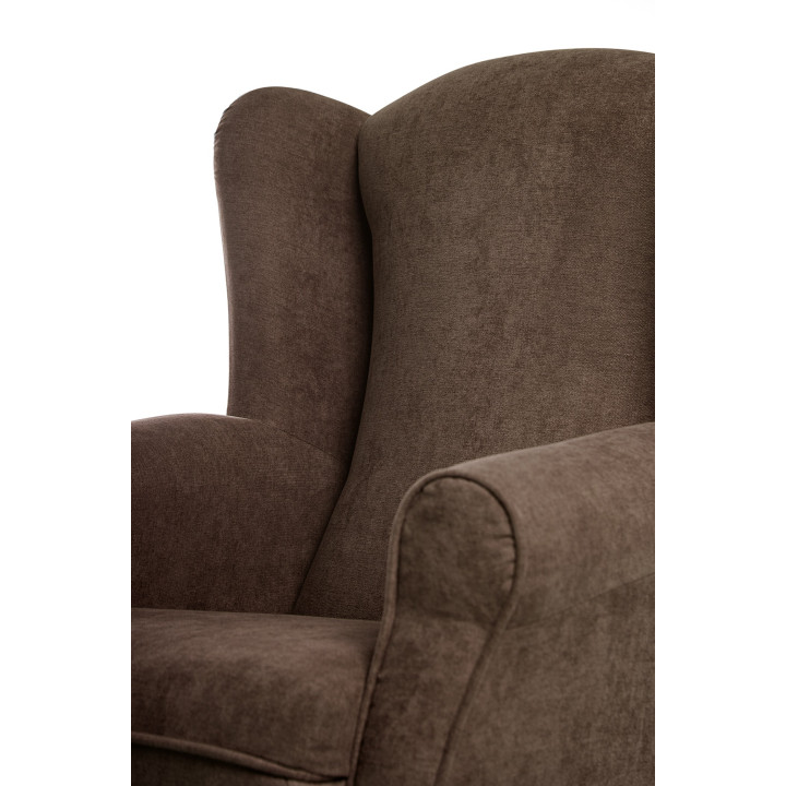 Sillón orejero tapizado IRENE