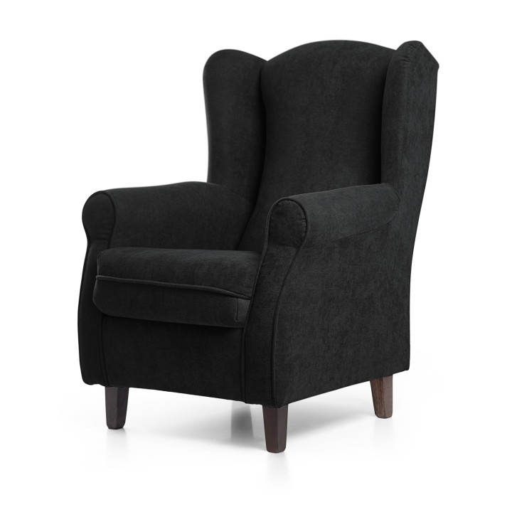 Sillón orejero tapizado IRENE