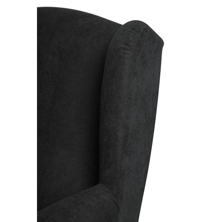 Sillón orejero tapizado IRENE